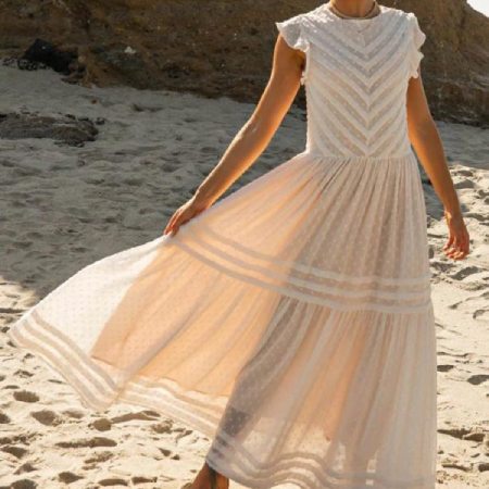 Bohme Ulysses Maxi Dress in Cream Review 