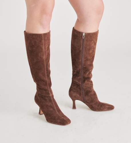Dolce Vita Sarie Boots In Brandy Suede Review