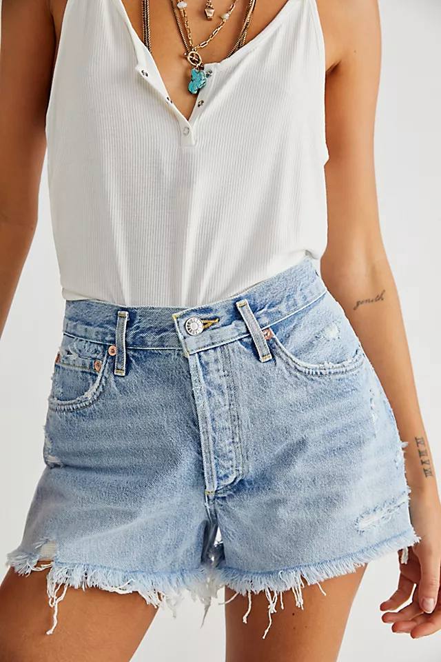 Free People Agolde Parker Shorts Review