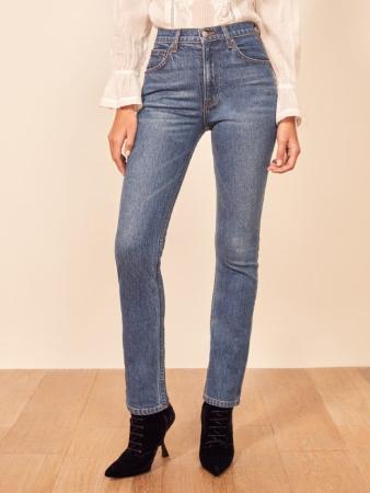 Reformation Harper Ultra High Rise Skinny Jeans
