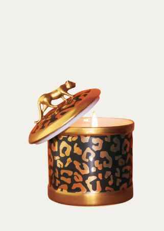 Bergdorf Goodman Leopard Candle