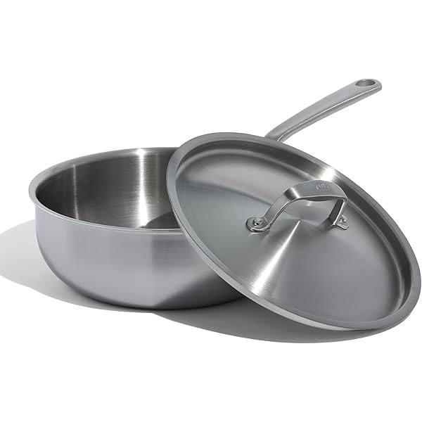 Made In 3-Quart Stainless Steel Saucier