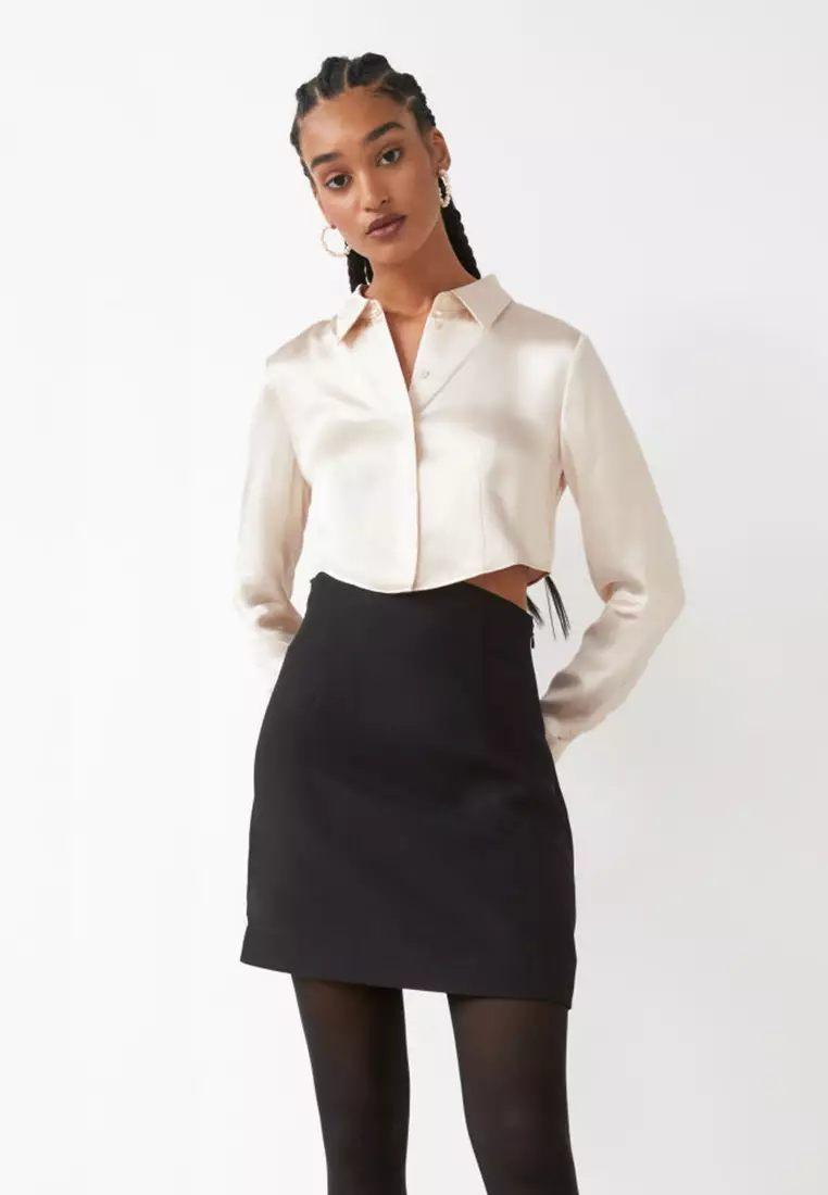 & Other Stories Oxford Shirt + Pencil Skirt