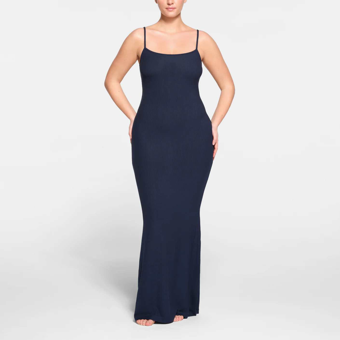 Skims Long Slip Dress
